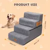 Nobleza Hundetreppe 4 Schichten Haustiertreppe , Rutschfest Produktbild-Vorschau 2