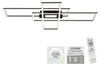 Leuchten Direkt LED CCT Plafonnier Asmin noir 99 x 69,5 cm Voir les images du produit 28