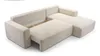 Ecksofa, Schlafsofa, mit Bettkasten 279x187cm CORD Produktbild-Vorschau 10
