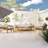 home24 Gartensitzgruppe - 5-teilig - Teak Massiv / Produktbild-Vorschau 1