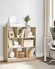 VASAGLE Bücherregal eiche Holzregal 97,5 x 100 x 30 cm Produktbild-Vorschau 1