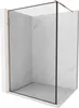 Mexen Kioto Duschwand 130 x 200 cm, Transparent/Schwarzes Produktbild-Vorschau 1