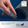 Waschbarer Teppich Kurzflor für Wohnzimmer, Esszimmer, Produktbild-Vorschau 3