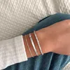 Set di braccialetti da donna color argento, 3 pezzi – Anteprima dell’immagine prodotto 5