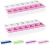2x WELLGRO® Tablettenbox für 7 Tage - je 2 Fächer pro Tag, Produktbild-Vorschau 2