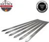 Edelstahl Adana Grillspieße extra breit 24mm und 600mm lang Produktbild-Vorschau 1