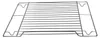 Amica APW1001, Gitter, Amica, Edelstahl, Backofen, Silber, Produktbild-Vorschau 2