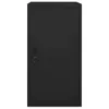 vidaXL Sattelschrank Schwarz 53x53x105 cm Stahl Produktbild-Vorschau 1