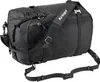 A black duffel bag with straps and a shoulder strap is shown against a white background. Produktbild-Vorschau
