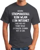 Herren T-Shirt Gestern: Stromausfall Kein WLAN Kein Produktbild-Vorschau 2