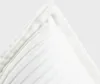 HOMLA SAMT Samt Kopfkissenbezug Cord Struktur weiß 45x45 cm Produktbild-Vorschau 3