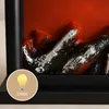 LED-Kaminlaterne, 13,5 x 25,5 x 37 cm Produktbild-Vorschau 4
