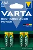 VARTA Batterien AAA, wiederaufladbar, 4 Stück, Recharge Produktbild-Vorschau 1