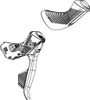 SRAM Rival AXS Schalt/Bremshebel D1 rechts - präzise Produktbild-Vorschau 2