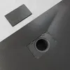 SMC Duschwanne 90x90cm schwarz Steinoptik mit Produktbild-Vorschau 6