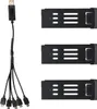 Sada baterií pro drony 3ks 1200mAh Baterie pro drony 5 v 1 Náhled obrázku produktu 1