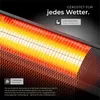 tectake® Infrarotheizstrahler Solaria Horizon 3 Produktbild-Vorschau 3