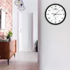 MONZANA® Funk Wanduhr Ø 31cm – Geräuscharm & Modern Produktbild-Vorschau 2