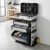 dkd-home-decor Werkzeugkoffer 3-teilig, Silber, Produktbild-Vorschau 2