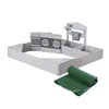 Roba 456061GAZU Sandkasten mit Matschküche + Plane grau – Produktbild-Vorschau 6