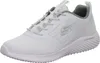 A white Skechers Bounder sneaker is shown from a side angle against a white background. Produktbild-Vorschau