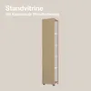 K-Möbel Glasvitrine stehend in Sonoma Eiche (176x37x33 cm) Produktbild-Vorschau 7