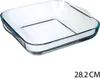 Quadratische schale 29x29cm transparent aus glas - 5 five Produktbild-Vorschau 1