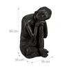 Relaxdays Buddha Figur geneigter Kopf, XL 60cm, Asia Produktbild-Vorschau 4