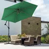VOUNOT® Ampelschirm mit Schutzhülle, Sonnenschirm 300cm Produktbild-Vorschau 2
