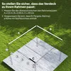 Ersatzdach für 3 x 3 m Pergola, einziehbar, mit Produktbild-Vorschau 4
