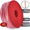 25m Aderleitung H05 V-K 0,75 mm² Rot-Weiß Einzelader Produktbild-Vorschau 2