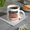 Danke Papa, ... Kaffeebecher in orange mit Spruch für den Produktbild-Vorschau 8