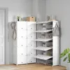 Mondeer Schuhregal Schuhschrank mit Tür, Staub- und Produktbild-Vorschau 3