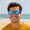 Miobo Retro Sonnenbrille Uni – UV400 Schutz – Verspiegelte Produktbild-Vorschau 5