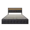 SUNFECILI Polsterbett 140x200 cm,Boxspringbett 140x200,mit Produktbild-Vorschau 8