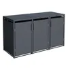 DEGAMO Mülltonnenbox klein 3er MÜNCHEN 175x62x102cm für Produktbild-Vorschau 1