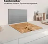 KitchenYeah© Herdabdeckplatte Baumstamm - Baumringe - Holz Produktbild-Vorschau 3