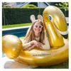 Cigno gonfiabile Swim Essentials XXL - Oro - Dreamscape Anteprima dell’immagine prodotto 6