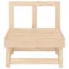 A plain studio shot of a wooden sofa. Podgląd zdjęcia produktu