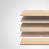 Comodino moderno, bianco, con ampio spazio per scarpe Anteprima dell’immagine prodotto 8