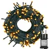 20M LED Lichterkette 8 Lichtmodi Wasserdicht mit Timer und Produktbild-Vorschau 1