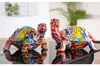 Figura żółwia, "Street Art", motyw graffiti, żywica Podgląd zdjęcia produktu 2