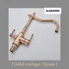 Julian | Vintage 3-drożna, mosiężna, niepomalowana mata Podgląd zdjęcia produktu 8