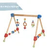 roba Baby Spielbogen aus Holz mit Ring, Kugel & Form Produktbild-Vorschau 3