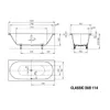 KALDEWEI Badewanne CLASSIC DUO alpinweiß Produktbild-Vorschau 3