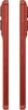 Two side views of a red smartphone are shown against a white background. Produktbild-Vorschau