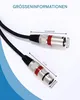 ​​6x XLR-Kabel 1,5m – Profi-Mikrofonkabel für Studio & Produktbild-Vorschau 3