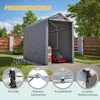 Gerätehaus Garagenzelt Carport Folienzelt Gartenschuppen Produktbild-Vorschau 4