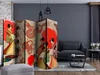 Orient 225x172 cm 5-dielny jednostranný paraván béžový Náhľad obrázku produktu 1