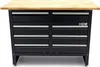 HBM Werkbank 120 cm mit 8 Schubladen, Arbeitsplatte aus Produktbild-Vorschau 2